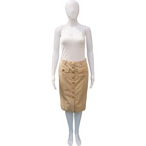 BURBERRY KNEE-LENGTH PENCIL SKIRT
